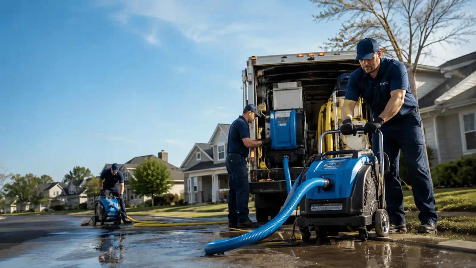 Flood Damage Cleanup in Hammondsville, OH